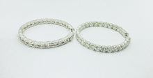 Load image into Gallery viewer, In &amp; Out Diamond Hoop Earrings