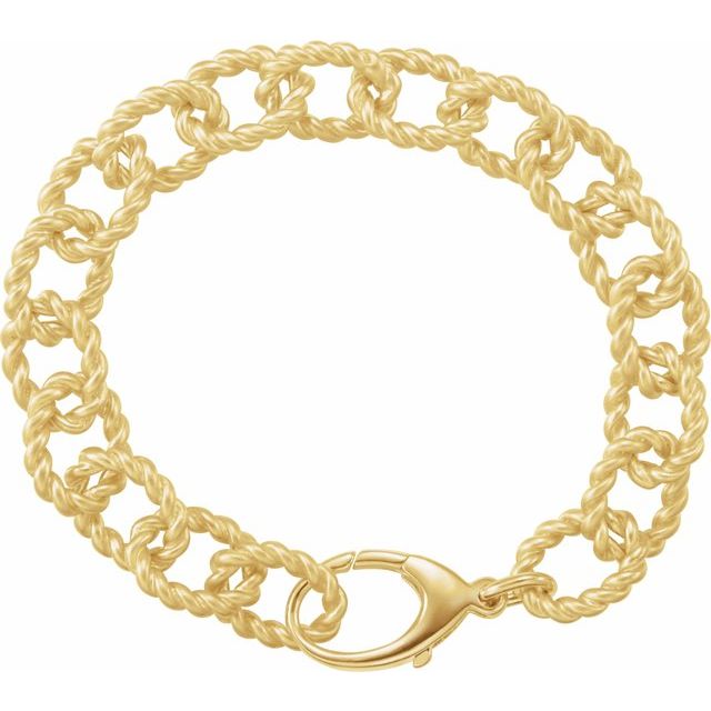 SAMSON Bracelet Silver & 18K Gold - 10mm - S-FORCE™